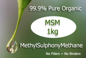Label - MSM 1kg